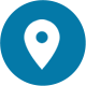 pin drop location icon
